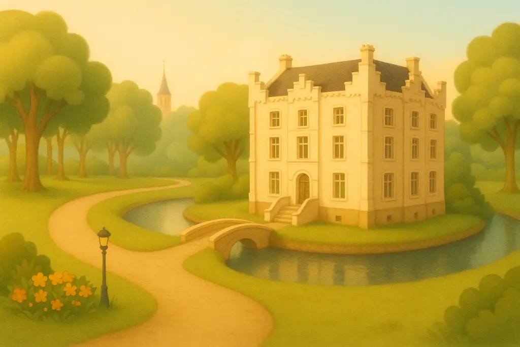 Huis Scherpenzeel in Lely stijl voor pro Scherpenzeel